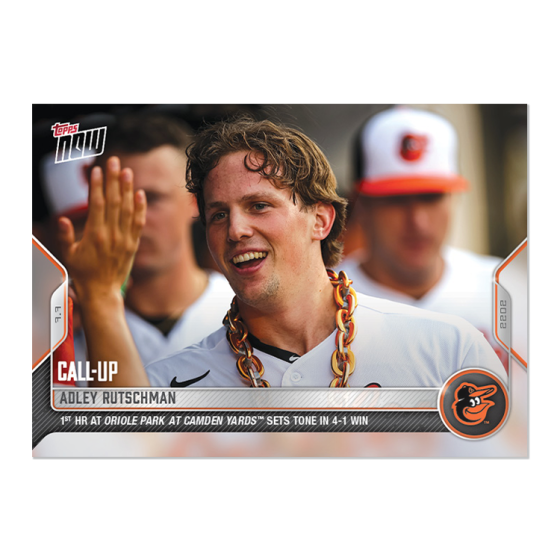 2022 Topps Now #483 Adley Rutschman