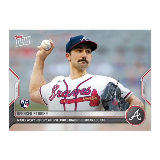2022 Topps Now #487 Spencer Strider