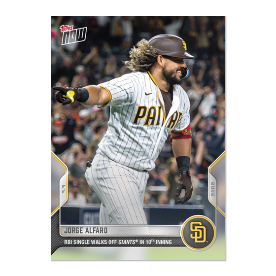 2022 Topps Now #489 Jorge Alfaro