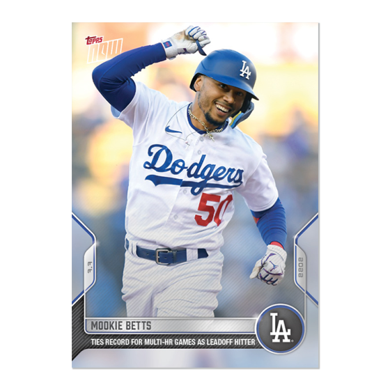 2022 Topps Now #491 Mookie Betts