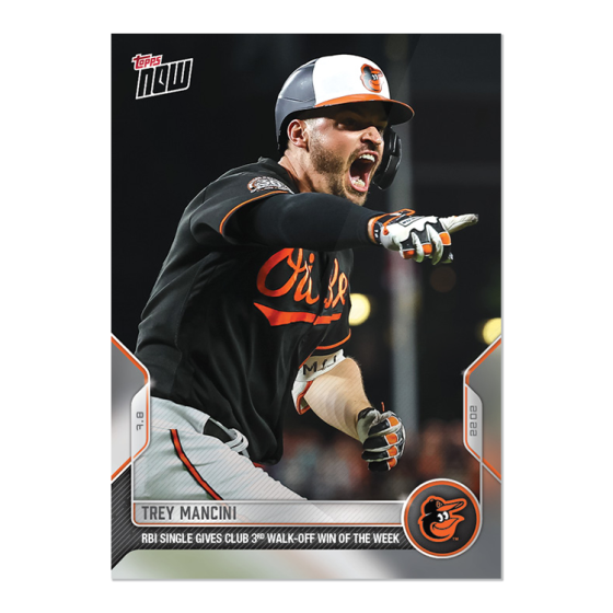 2022 Topps Now #492 Trey Mancini