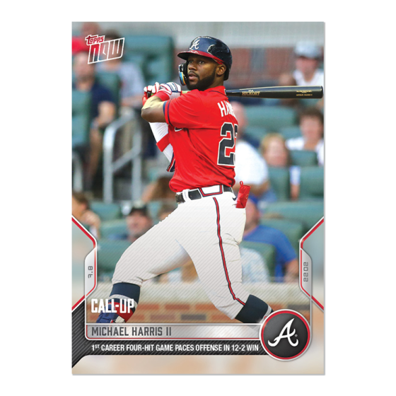 2022 Topps Now #493 Michael Harris II