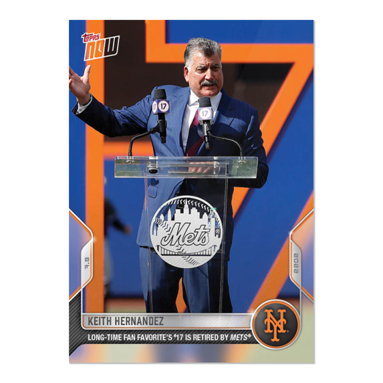 2022 Topps Now #500 Keith Hernandez