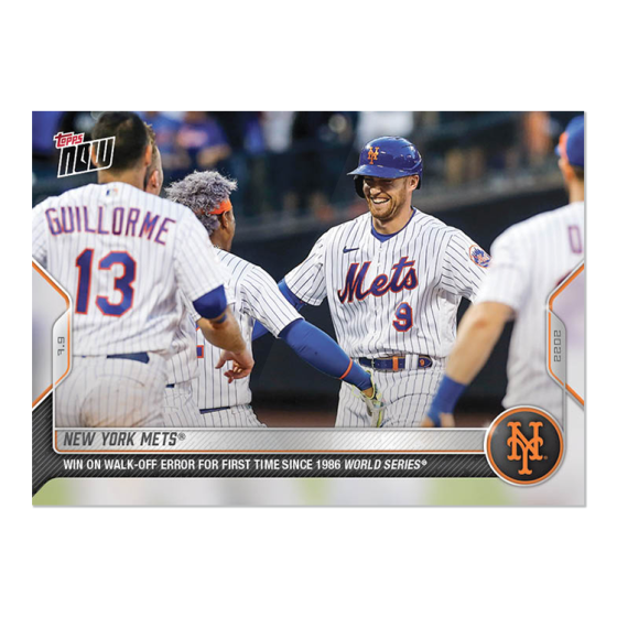 2022 Topps Now #501 New York Mets