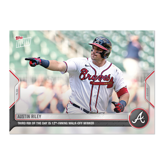 2022 Topps Now #505 Austin Riley