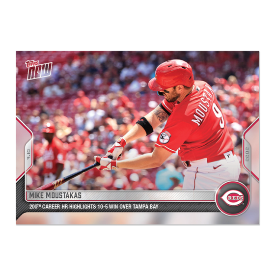 2022 Topps Now #506 Mike Moustakas
