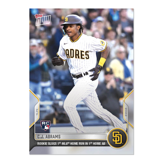 2022 Topps Now #51 C.J. Abrams