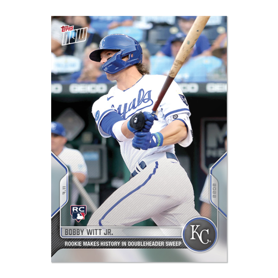 2022 Topps Now #510 Bobby Witt Jr