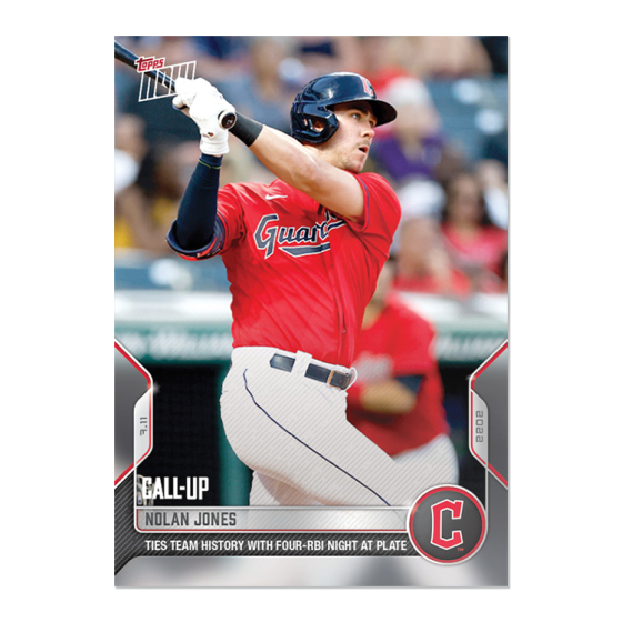 2022 Topps Now #511 Nolan Jones
