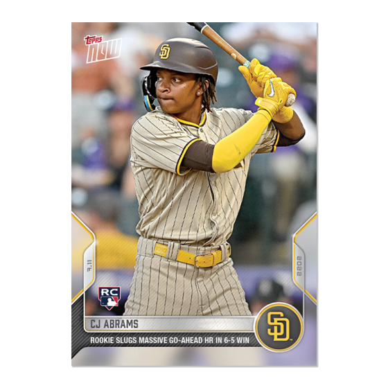 2022 Topps Now #514 CJ Abrams
