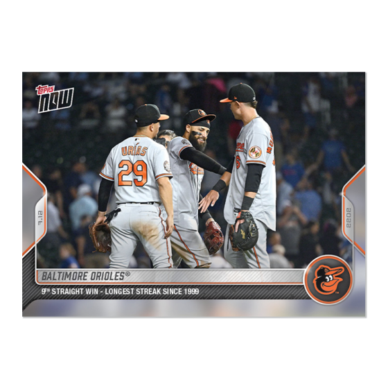 2022 Topps Now #519 Baltimore Orioles