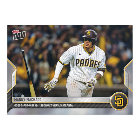 2022 Topps Now #52 Manny Machado