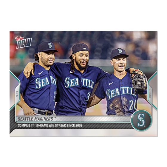 2022 Topps Now #521 Seattle Mariners