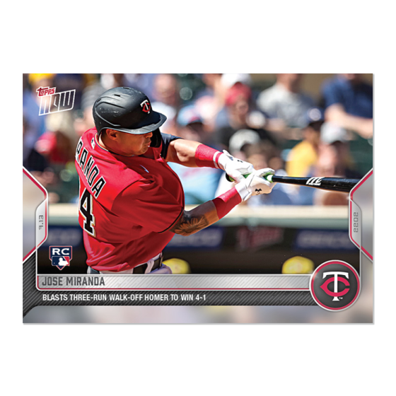 2022 Topps Now #522 José Miranda