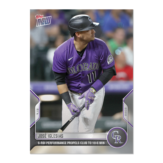 2022 Topps Now #524 José Iglesias