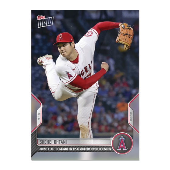 2022 Topps Now #525 Shohei Ohtani