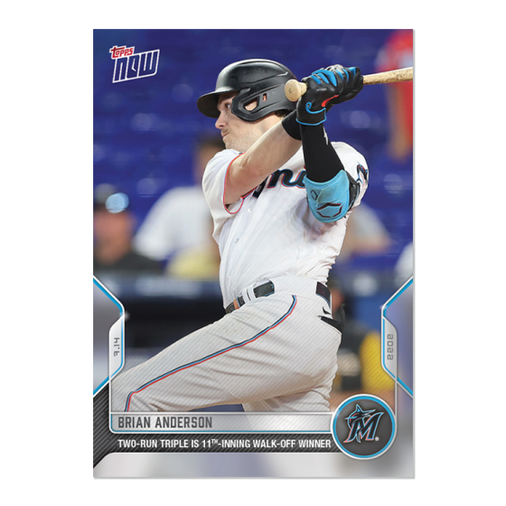 2022 Topps Now #527 Brian Anderson