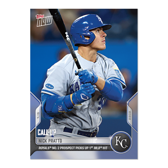 2022 Topps Now #538 Nick Pratto