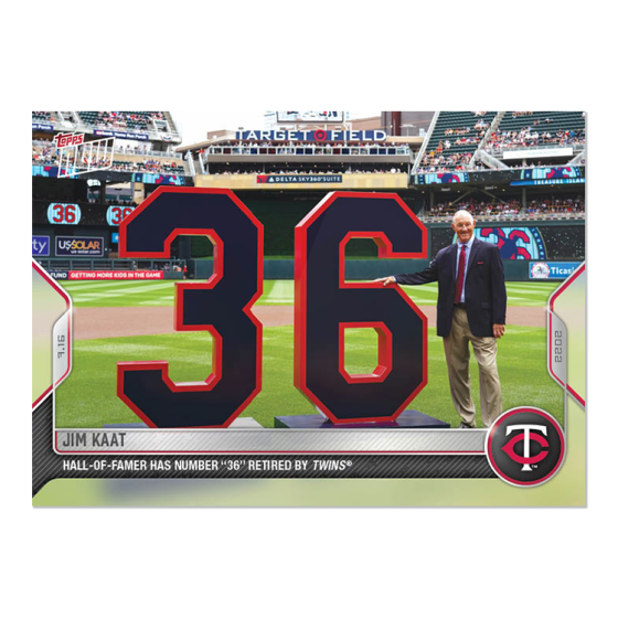 2022 Topps Now #539 Jim Kaat