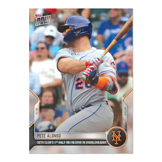2022 Topps Now #541 Pete Alonso
