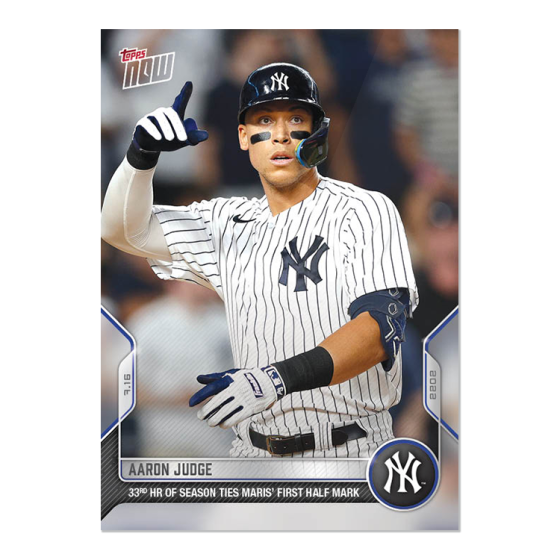 2022 Topps Now #546 Aaron Judge