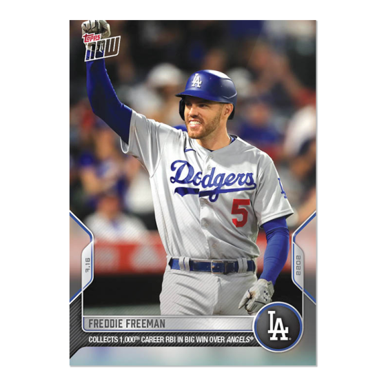 2022 Topps Now #547 Freddie Freeman