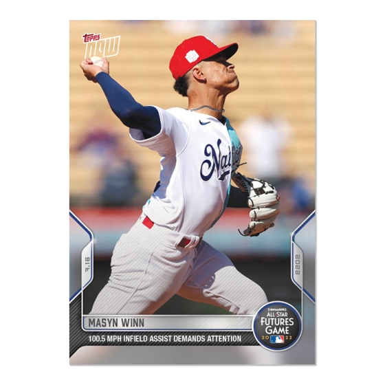 2022 Topps Now #548 Masyn Winn