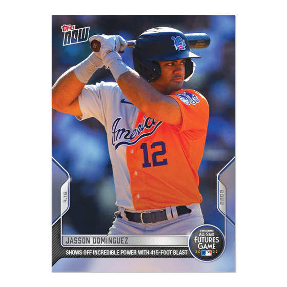 2022 Topps Now #549 Jasson Domínguez