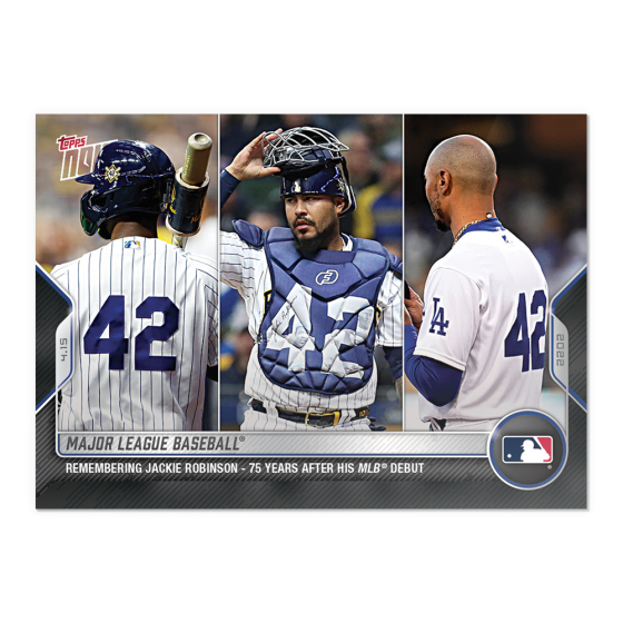 2022 Topps Now #55 Remembering Jackie Robinson
