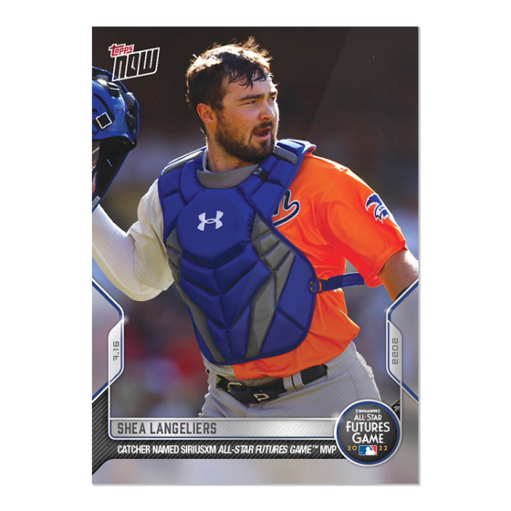 2022 Topps Now #550 Shea Langeliers