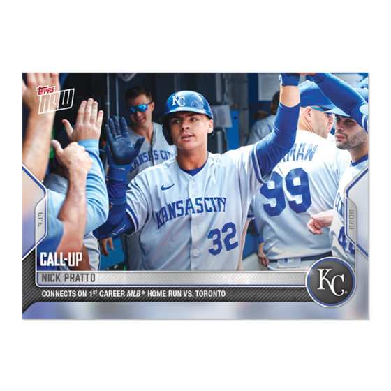 2022 Topps Now #551 Nick Pratto