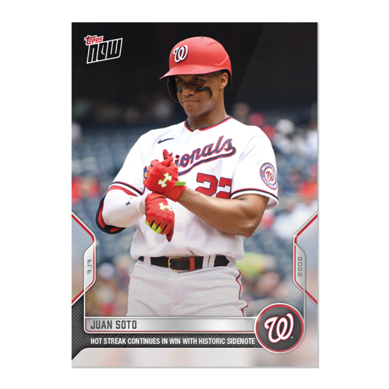 2022 Topps Now #552 Juan Soto