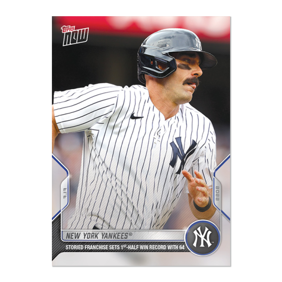 2022 Topps Now #555 New York Yankees