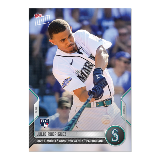 2022 Topps Now #564 Julio Rodríguez
