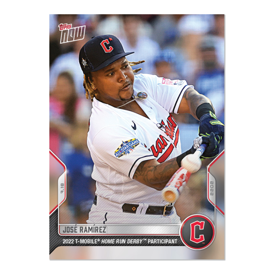 2022 Topps Now #565 José Ramírez
