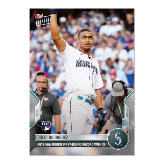 2022 Topps Now #568 Julio Rodríguez