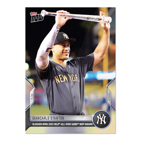 2022 Topps Now #575 Giancarlo Stanton