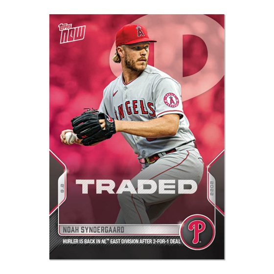 2022 Topps Now #638 Noah Syndergaard
