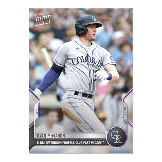 2022 Topps Now #655 Ryan McMahon