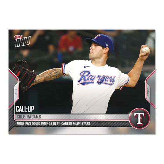 2022 Topps Now #657 Cole Ragans