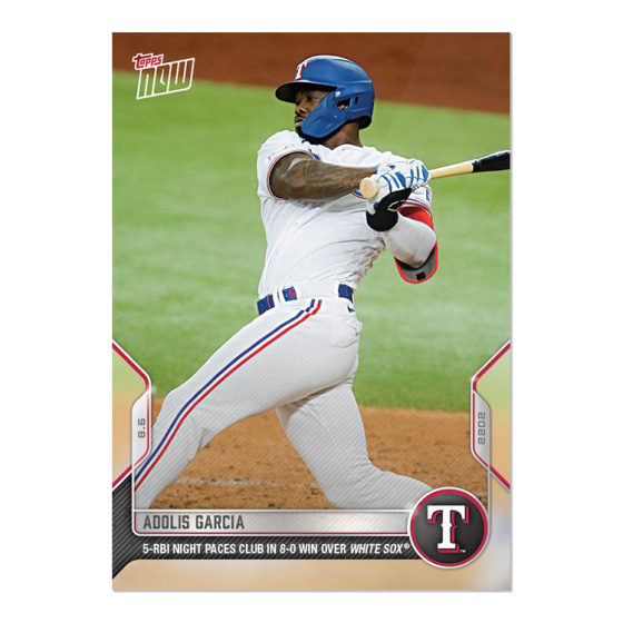 2022 Topps Now #665 Adolis García