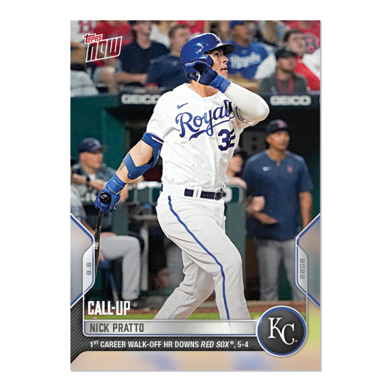 2022 Topps Now #666 Nick Pratto