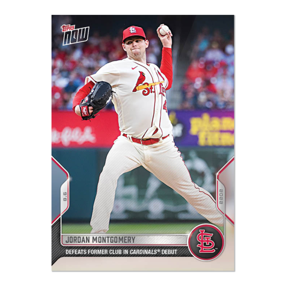2022 Topps Now #667 Jordan Montgomery