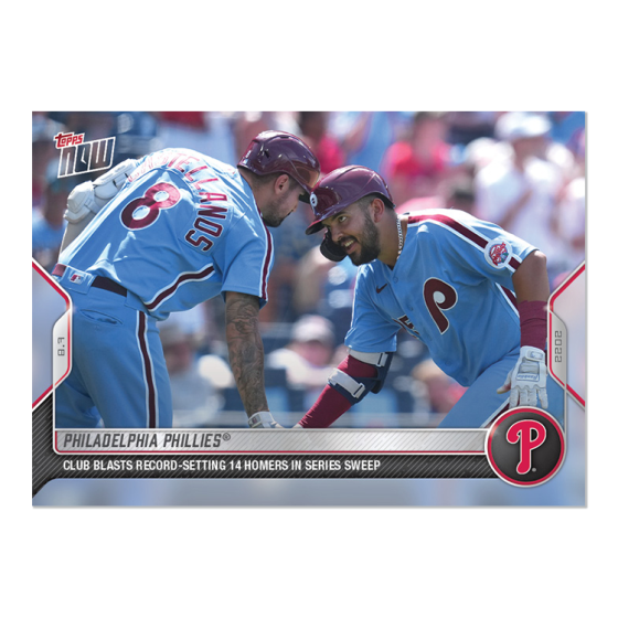 2022 Topps Now #669 Philadelphia Phillies