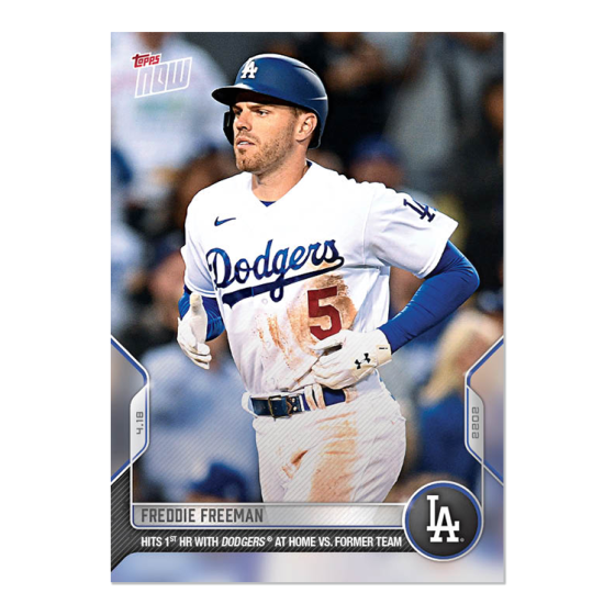 2022 Topps Now #67 Freddie Freeman