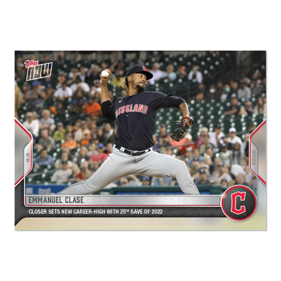 2022 Topps Now #673 Emmanuel Clase