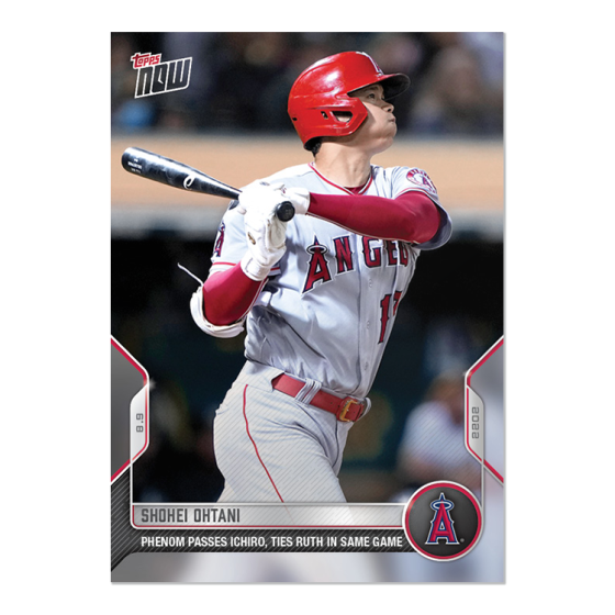 2022 Topps Now #678 Shohei Ohtani