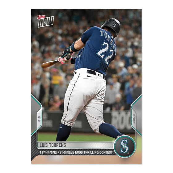 2022 Topps Now #681 Luis Torrens