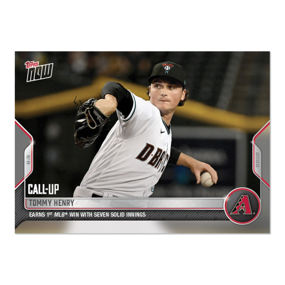 2022 Topps Now #682 Tommy Henry