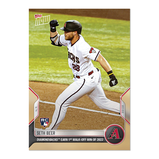 2022 Topps Now #7 Seth Beer